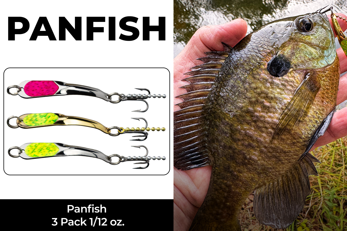 Panfish 3 Pack 1/12 oz. (1P, 1 SCH, 1 GHP)