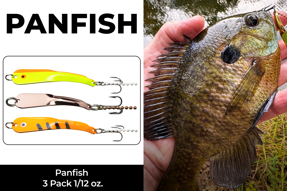 Panfish 3 Pack 1/12 oz. (1GCH, 1 C, 1 GOR)
