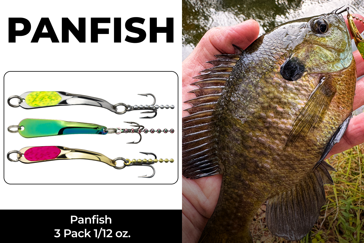 Panfish 3 Pack 1/12 oz. (1 SCH, 1 P, 1 GHP)
