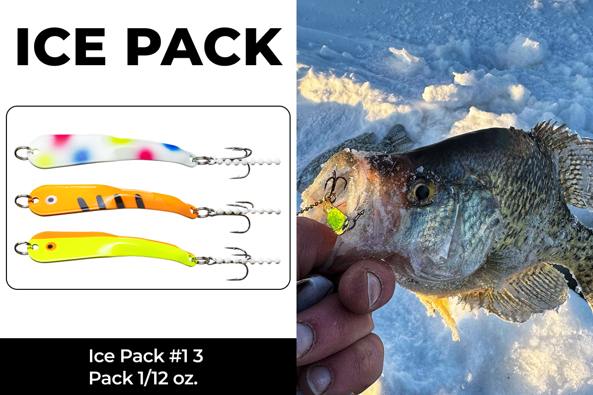Ice Pack #1 3 Pack 1/12 oz. (1 GlowWB, 1 GlowOR, 1 GlowCH)