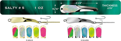 SALTY #5 Silver 1 oz.