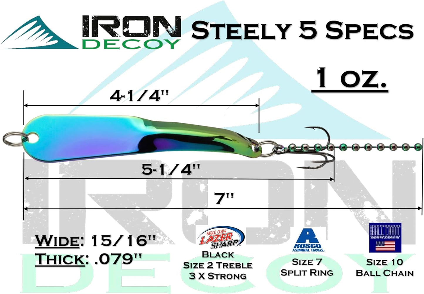 Salmon 3 Pack 1 oz. (5 GCH, 5 SCH, 5 SFIRETIGER)