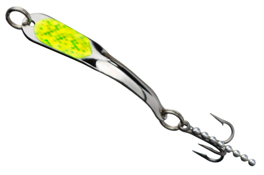 STEELY #1 Silver w/ Chartreuse (1 SCH)