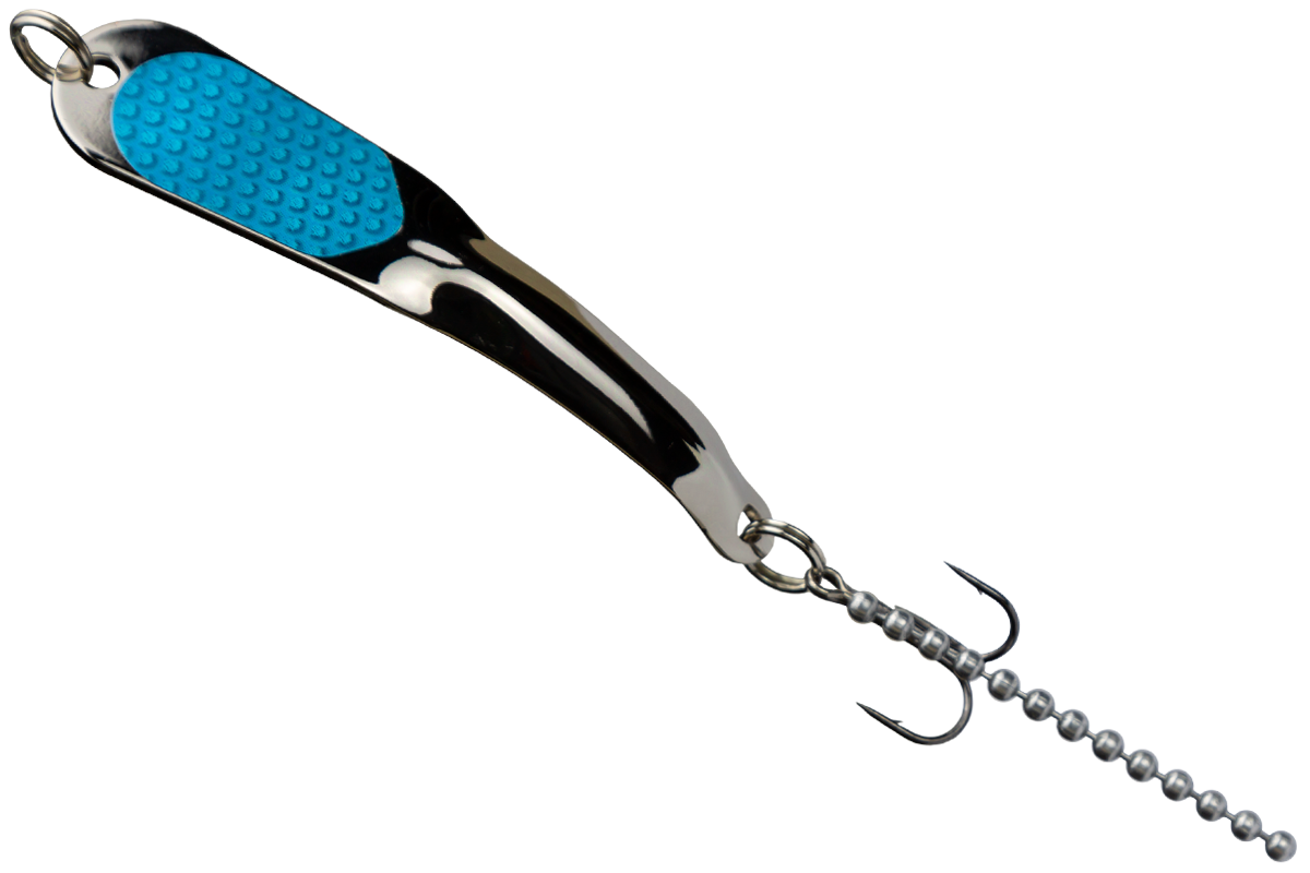 STEELY #2 Silver w/ Light Blue (2 SLB)