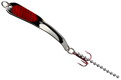 STEELY #2 Silver w/ Red/Red Hook (2 SR)