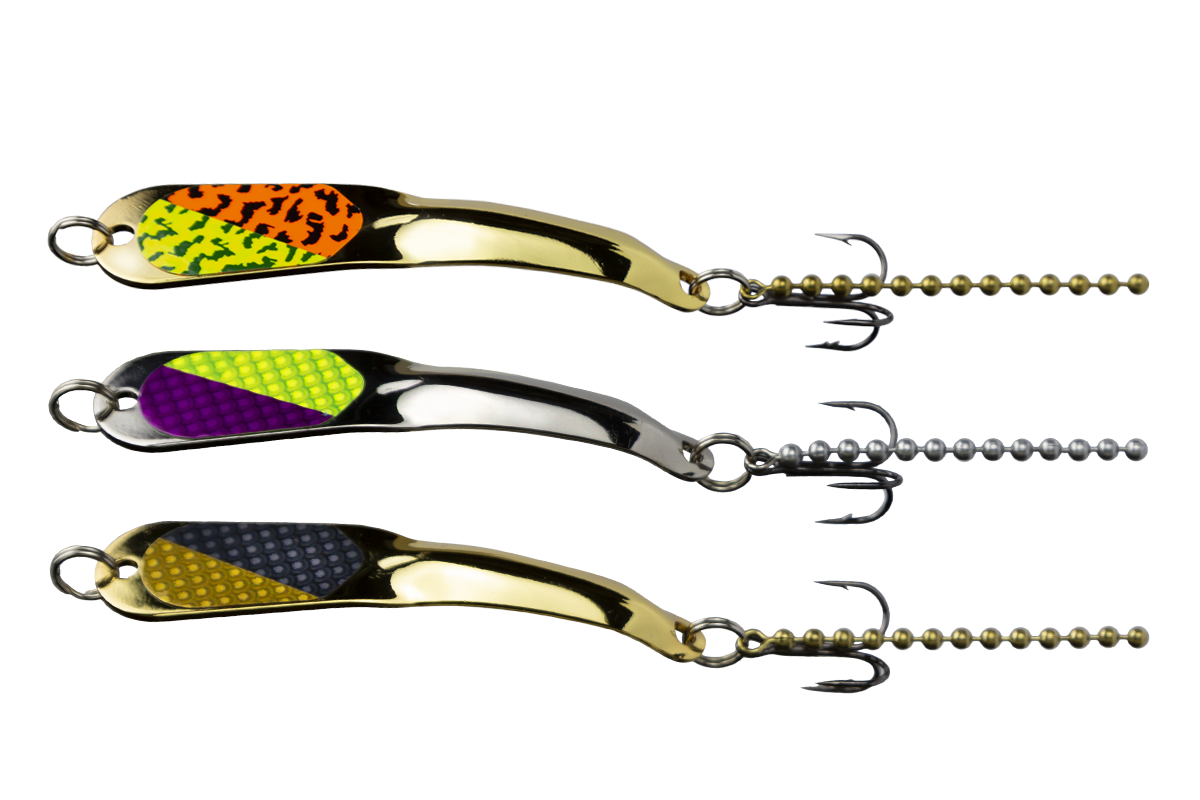 IRON DECOY Spoon Fishing Lures, Multipack Bundles, Casting, Trolling, Jigging, Ice, Lake, River, Stream, Freshwater, Trout, Bass, Walleye, Salmon