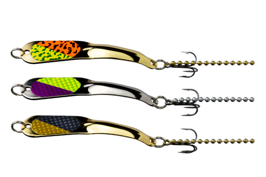 Bass 3 Pack 1/2 oz. (4 GPCH, 4 SHPP, 4 SHINER)