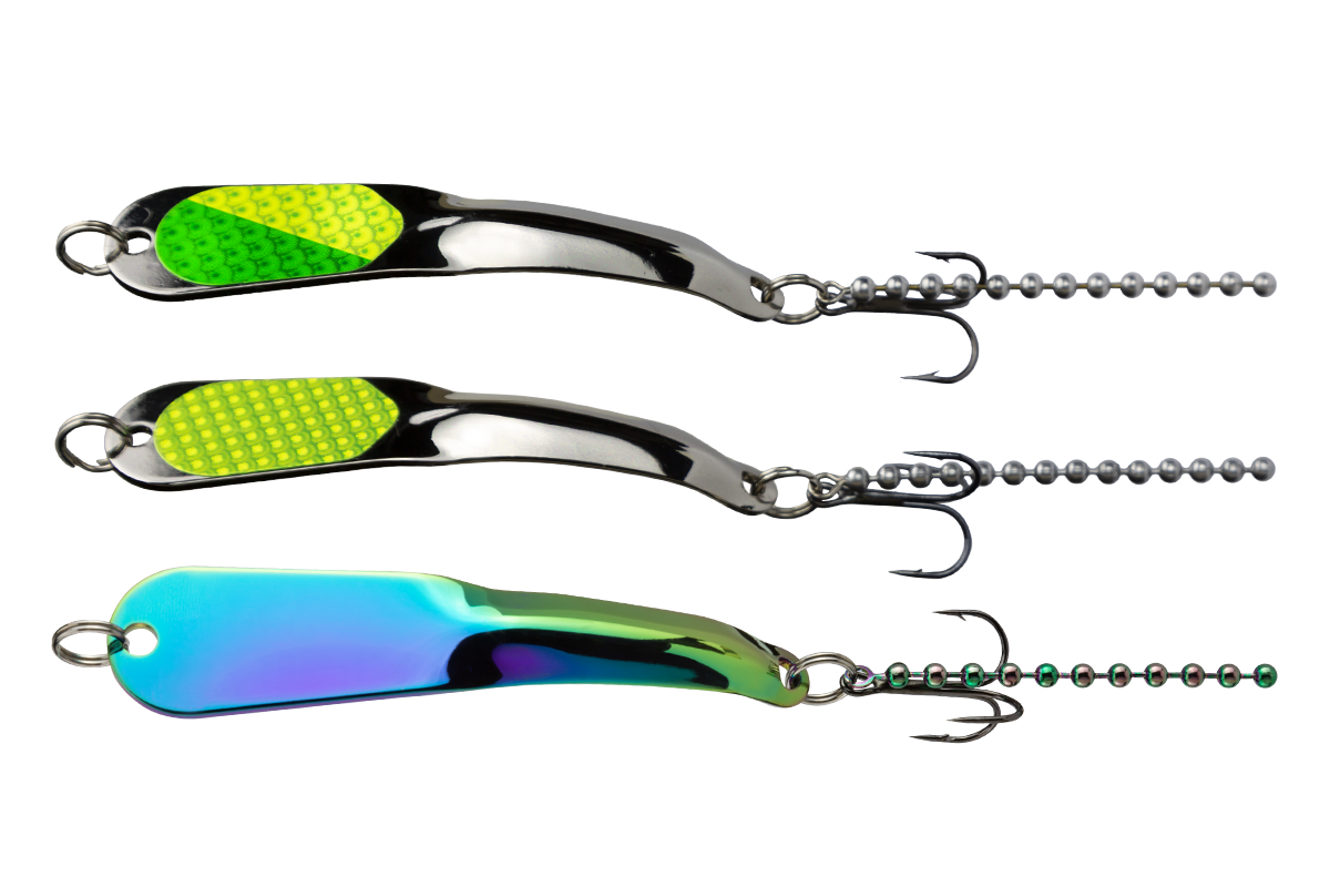 IRON DECOY Spoon Fishing Lures, Multipack Bundles, Casting, Trolling, Jigging, Ice, Lake, River, Stream, Freshwater, Trout, Bass, Walleye, Salmon