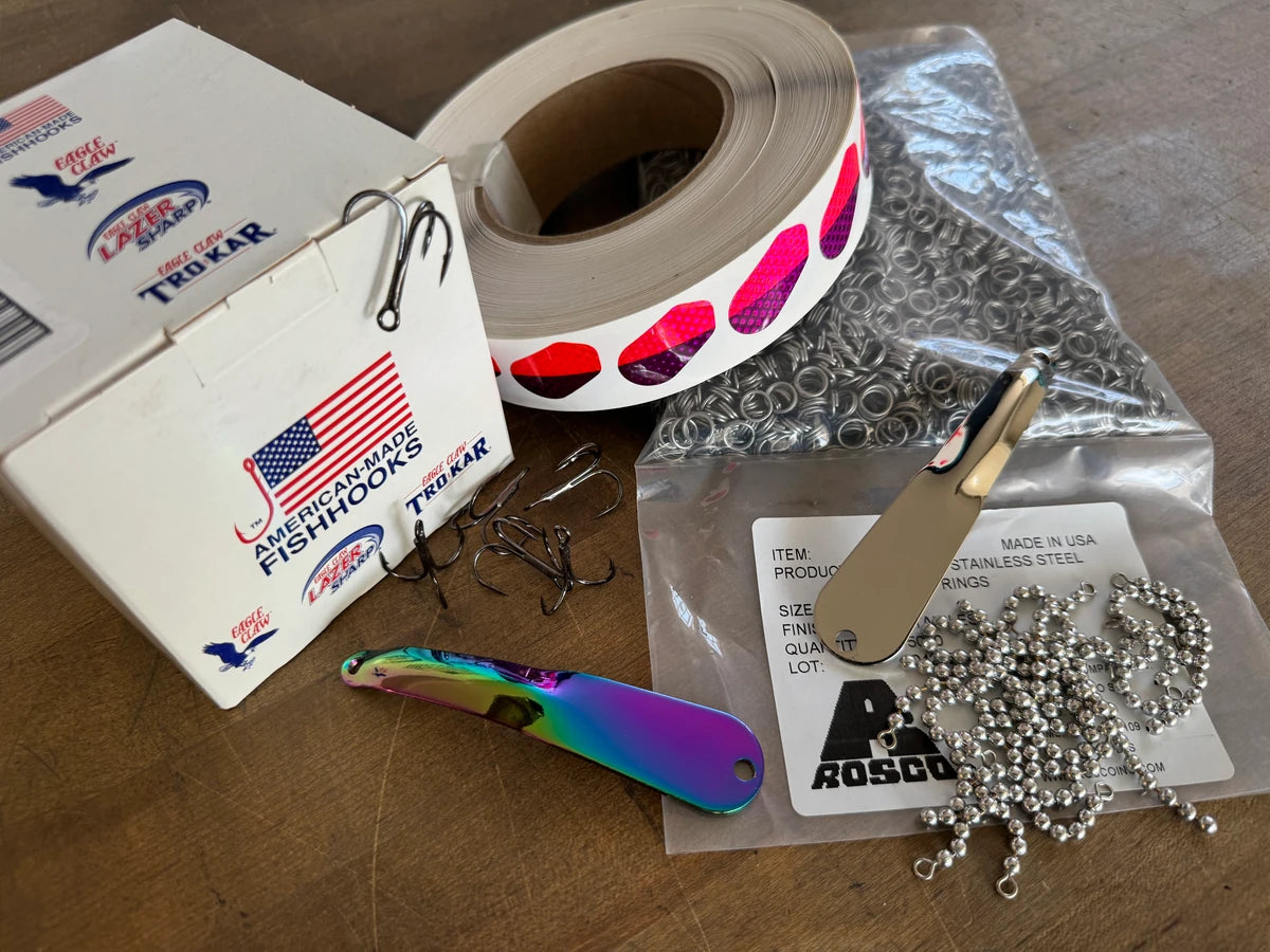 Premium lure hardware and components