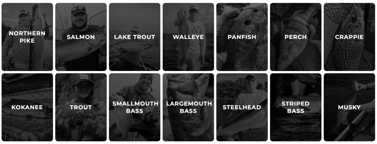 Iron Decoy lure sizes